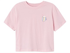 Name It parfait pink printed short t-shirt